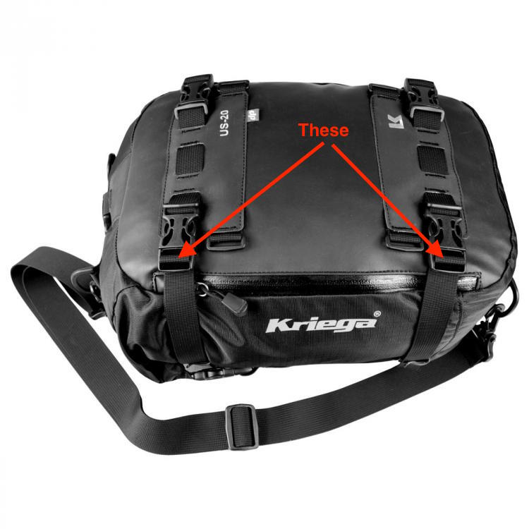 Kriega 20l tail bag top
